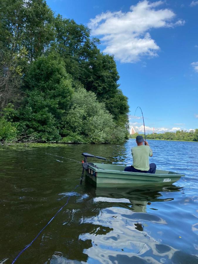 Zouw Hausboat Zakotven -Pouze Ubytovani Роуднице-над-Лабем Экстерьер фото