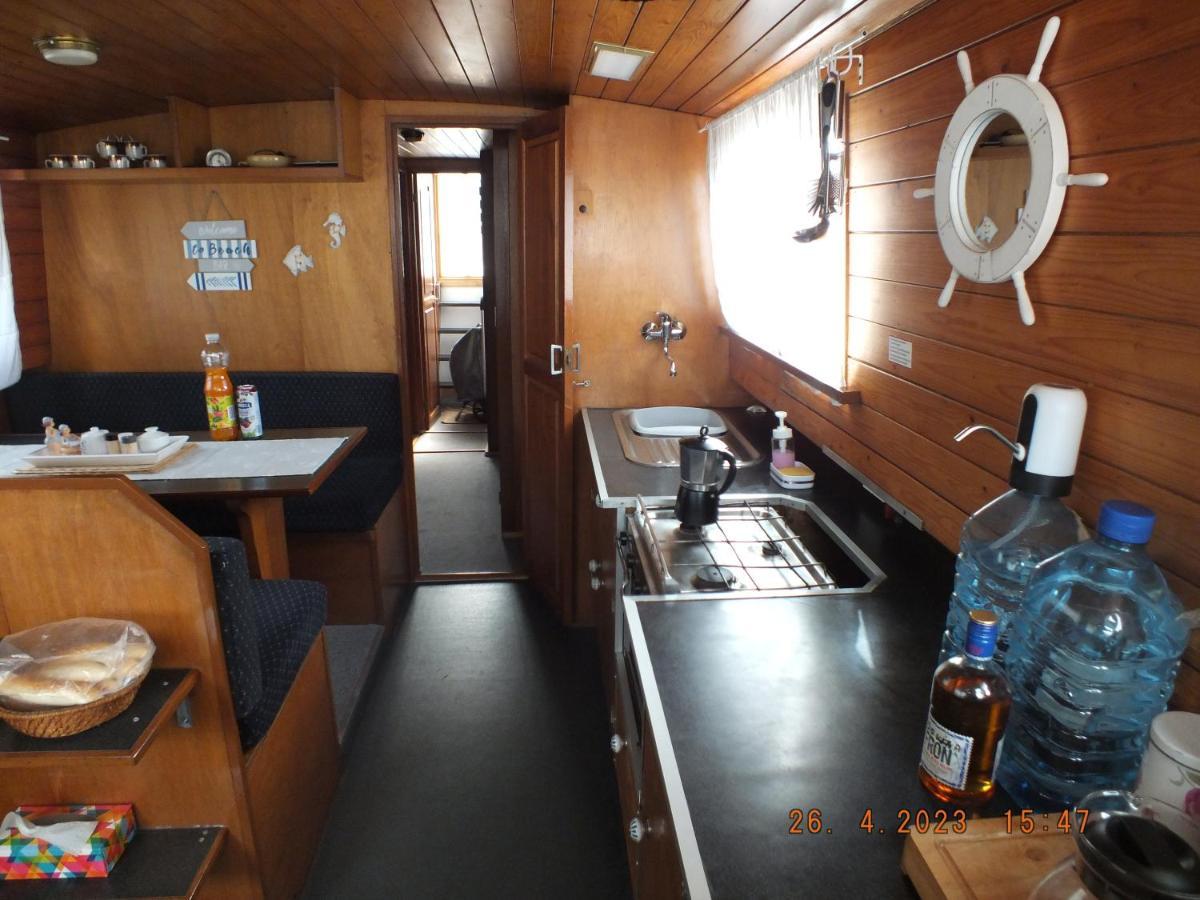 Zouw Hausboat Zakotven -Pouze Ubytovani Роуднице-над-Лабем Экстерьер фото