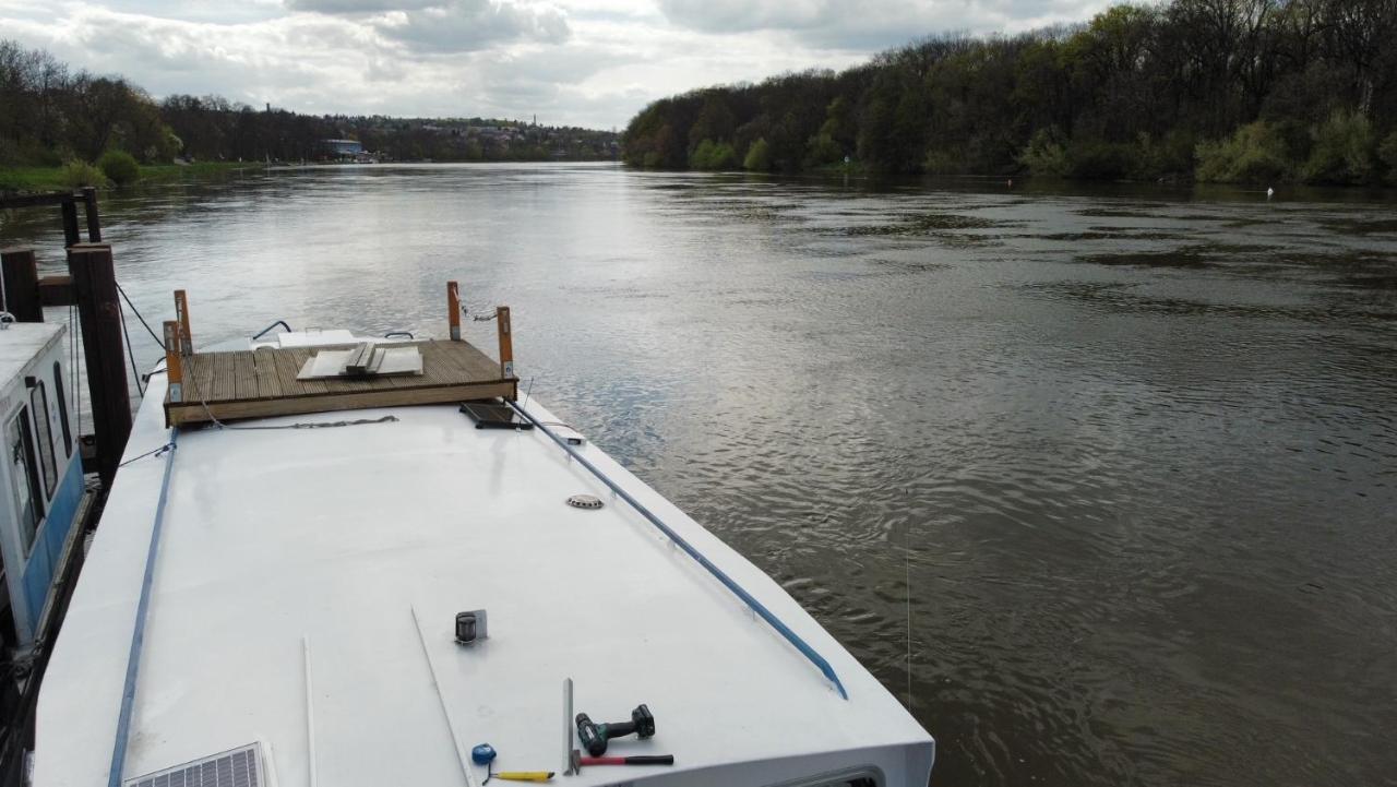 Zouw Hausboat Zakotven -Pouze Ubytovani Роуднице-над-Лабем Экстерьер фото